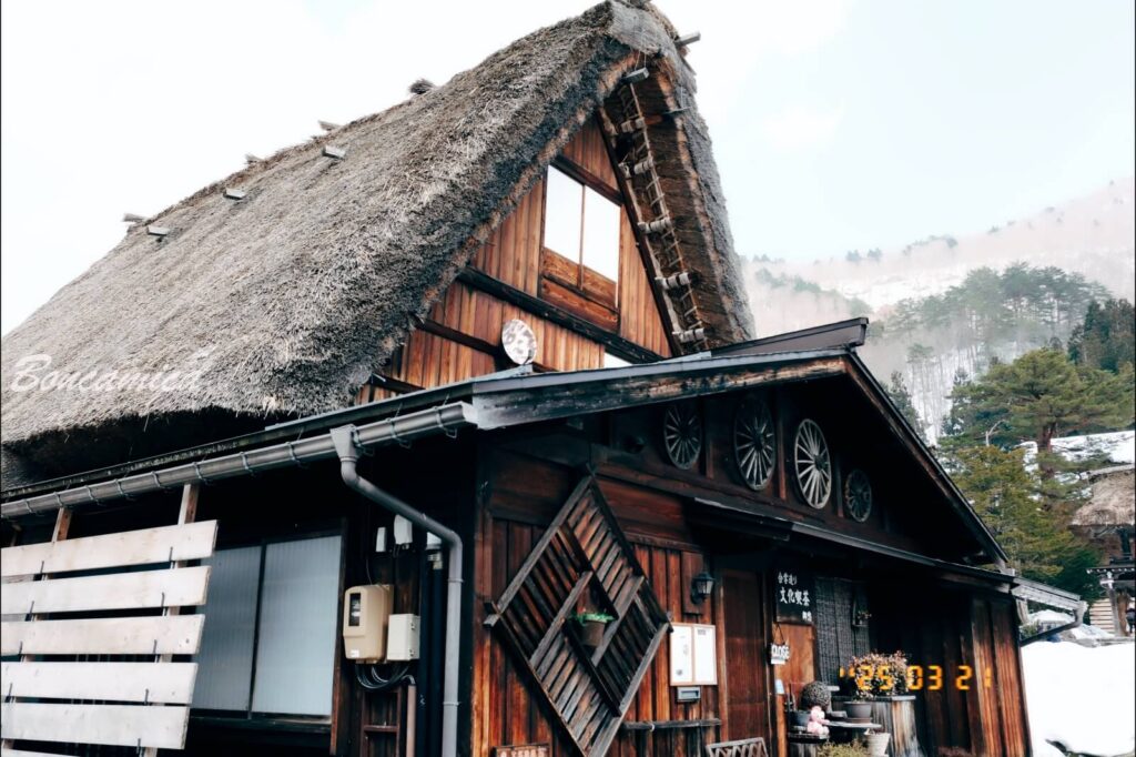 白川鄉合掌村喫茶店