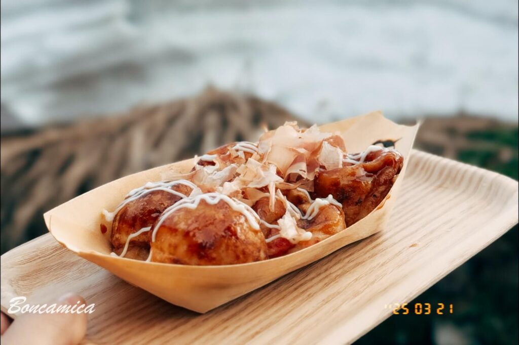 白川鄉合掌村章魚燒店