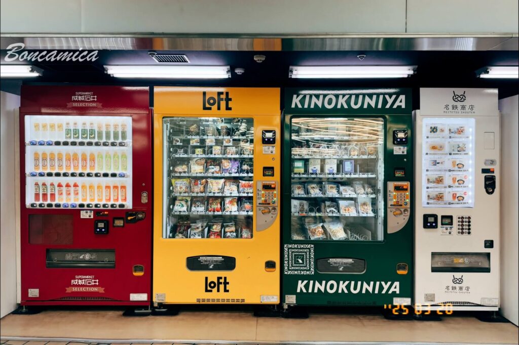 名古屋車站販賣機