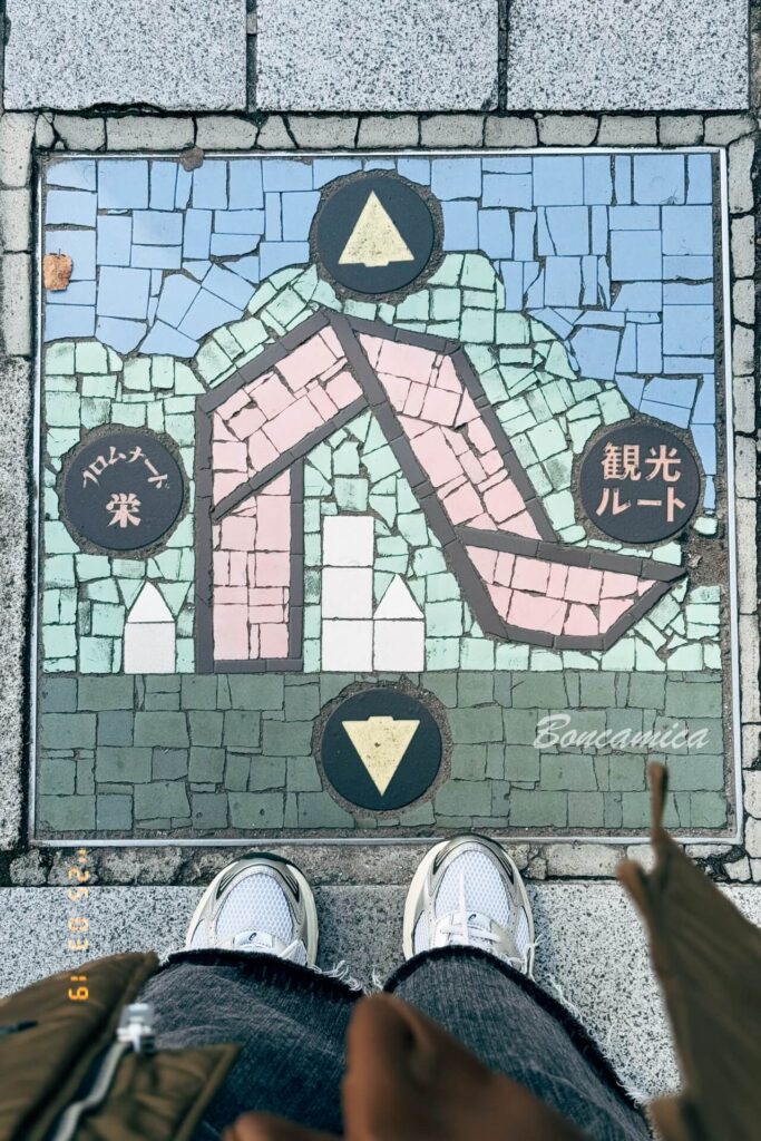 名古屋榮商圈磁磚地標