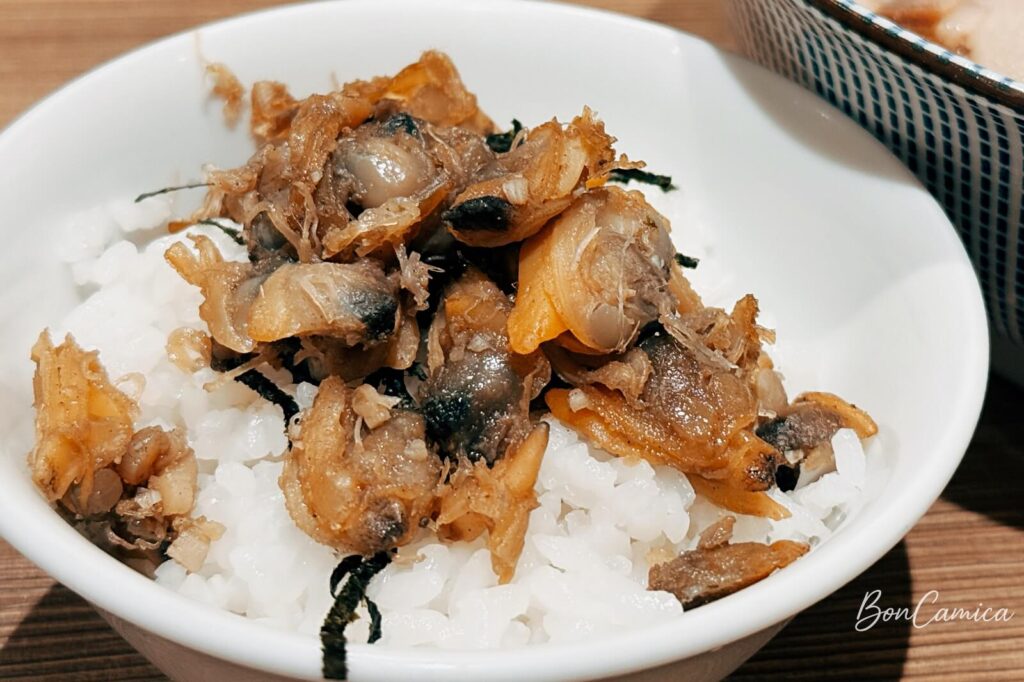 貝だし麺きた田的蛤蠣飯