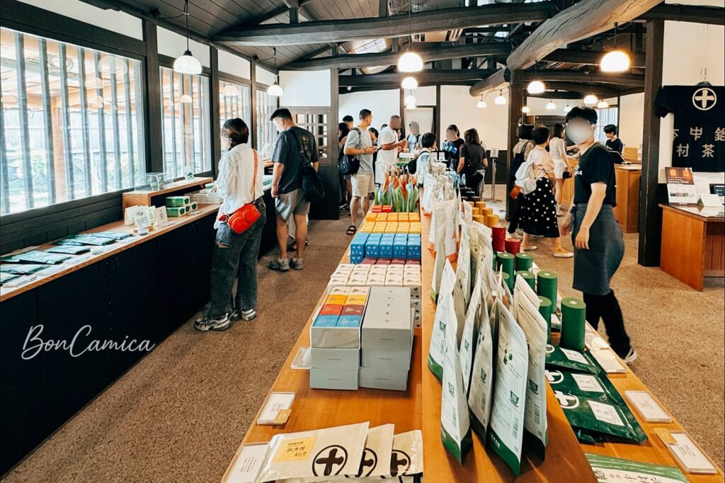 中村藤吉宇治本店商品販售區