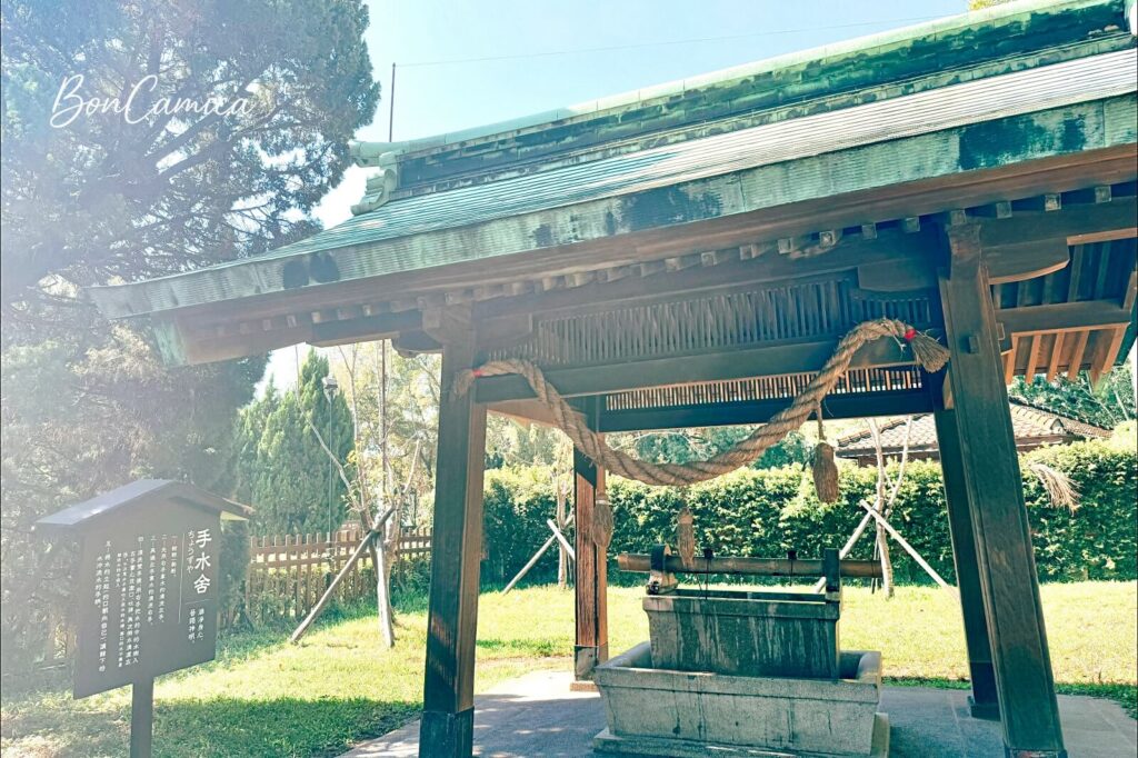 桃園神社手水舍