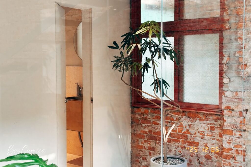 here Kyoto 台南店老宅清水模與紅磚牆的文青樣