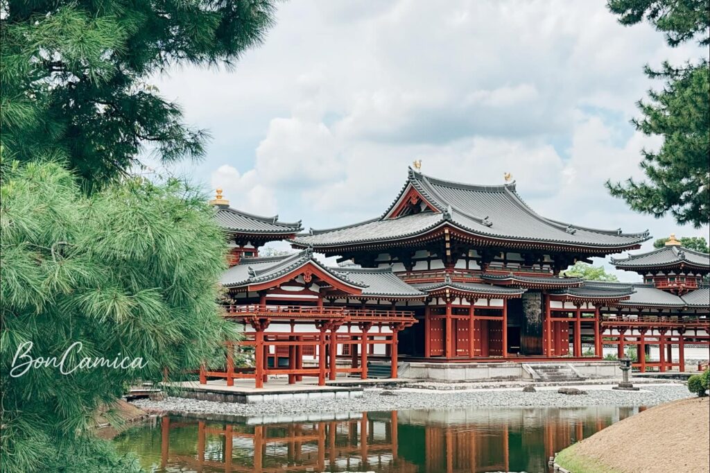 平等院的建築與水景