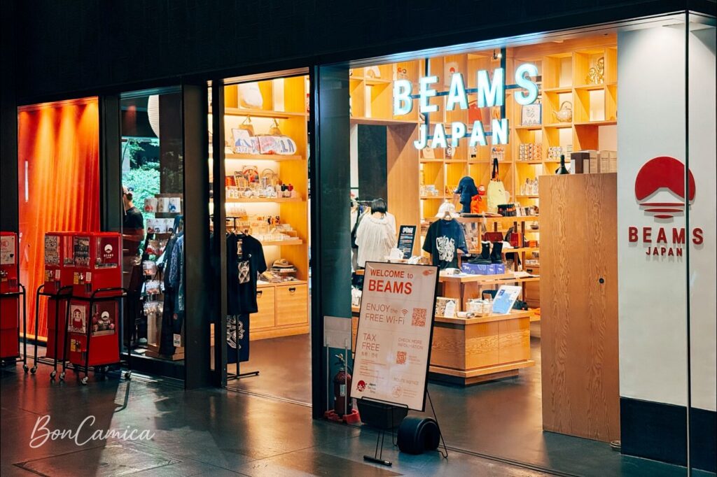 京都烏丸御池新風館 BEAMS JAPAN 選物店店面外觀