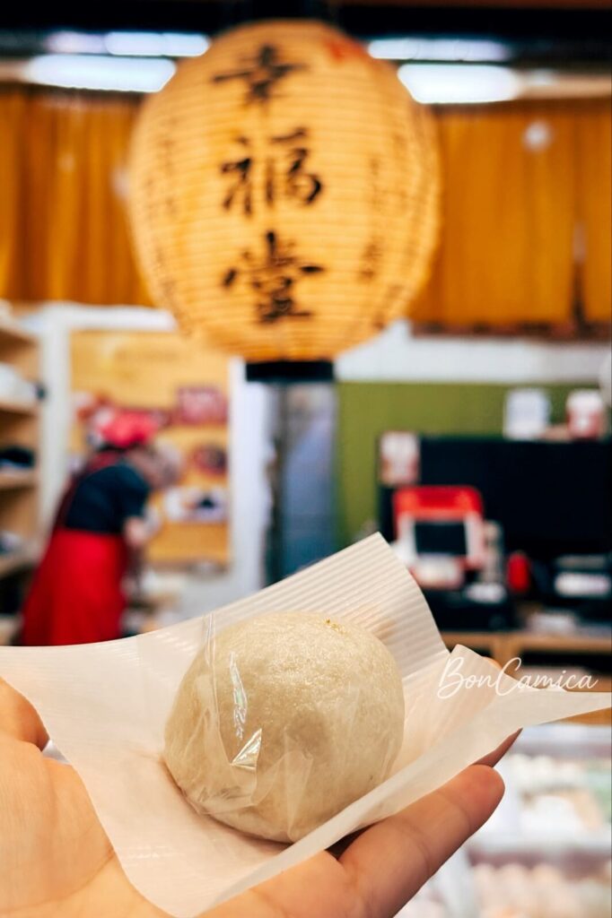 錦市場幸福堂販售的日式麻糬甜點