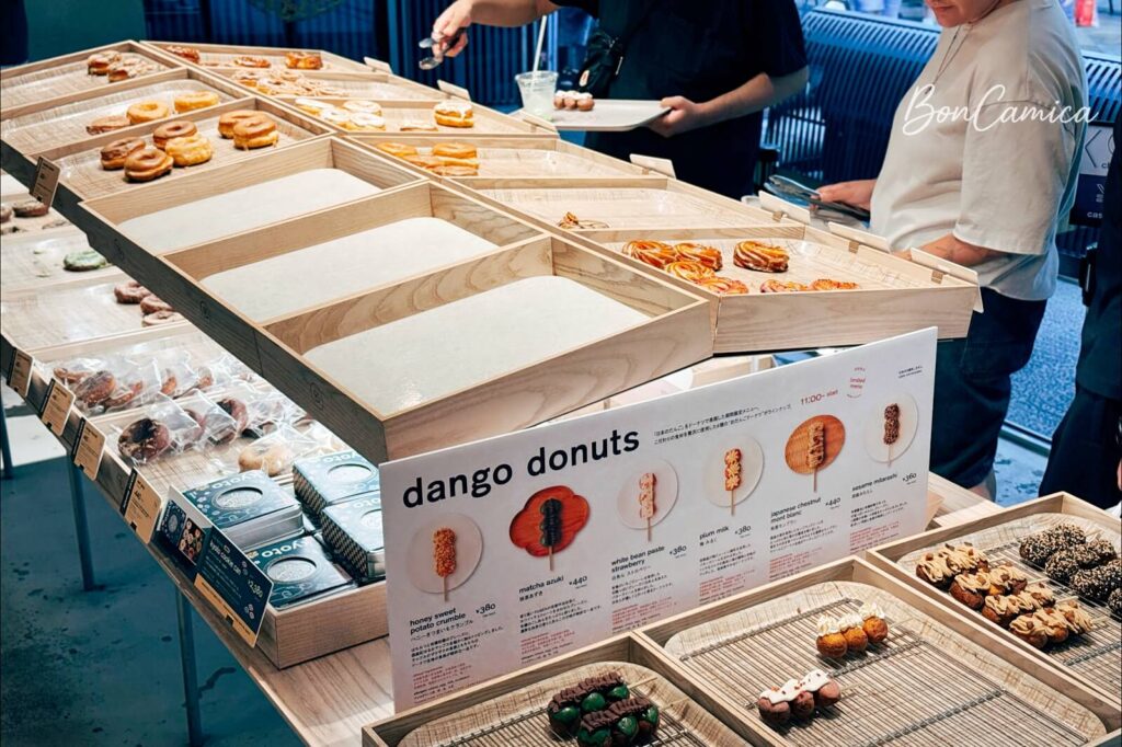 Koe Donuts 販售的各種甜甜圈